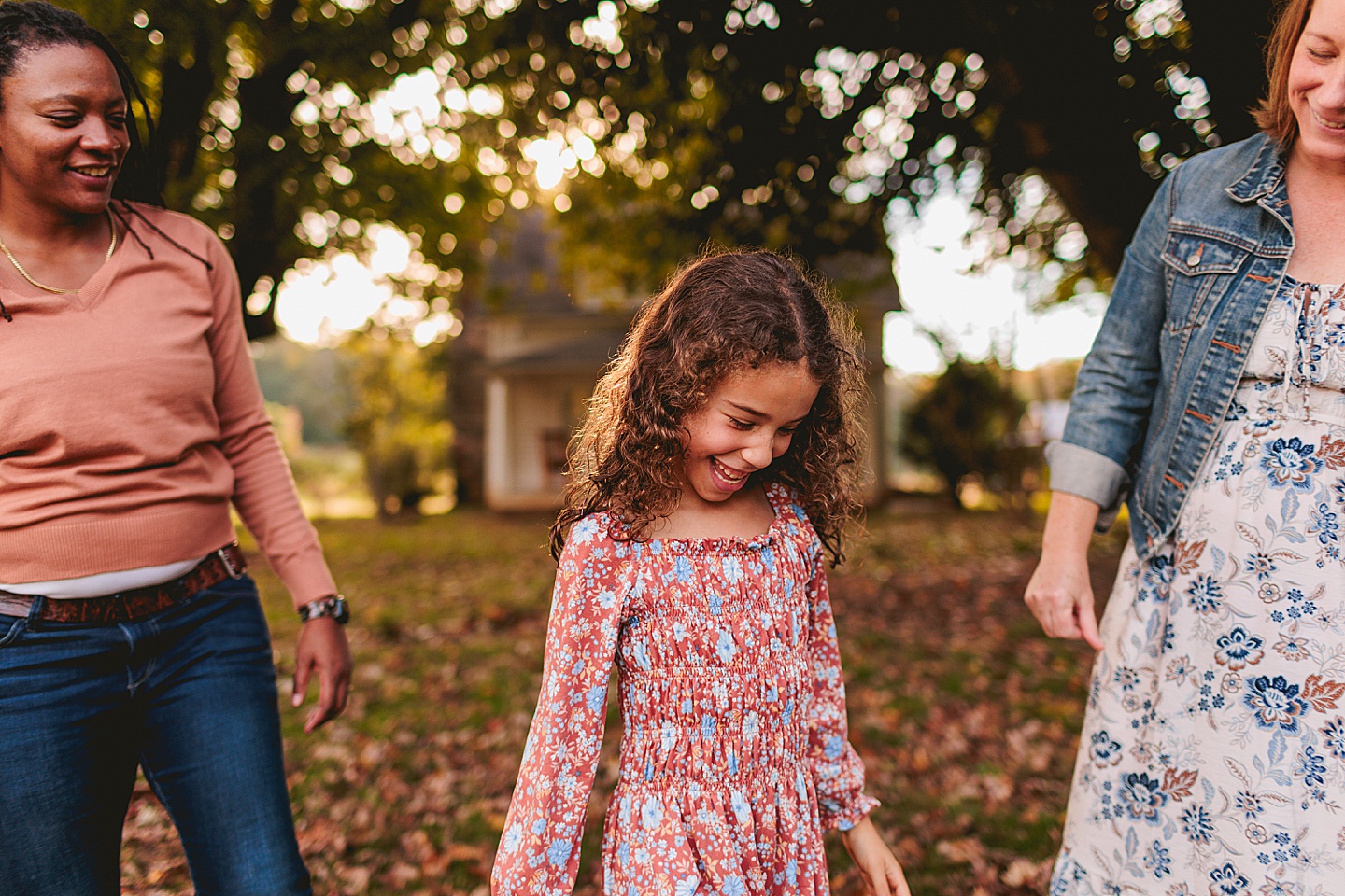 Family Photographer - Erin + Jessica // Family Photos in Chapel Hill