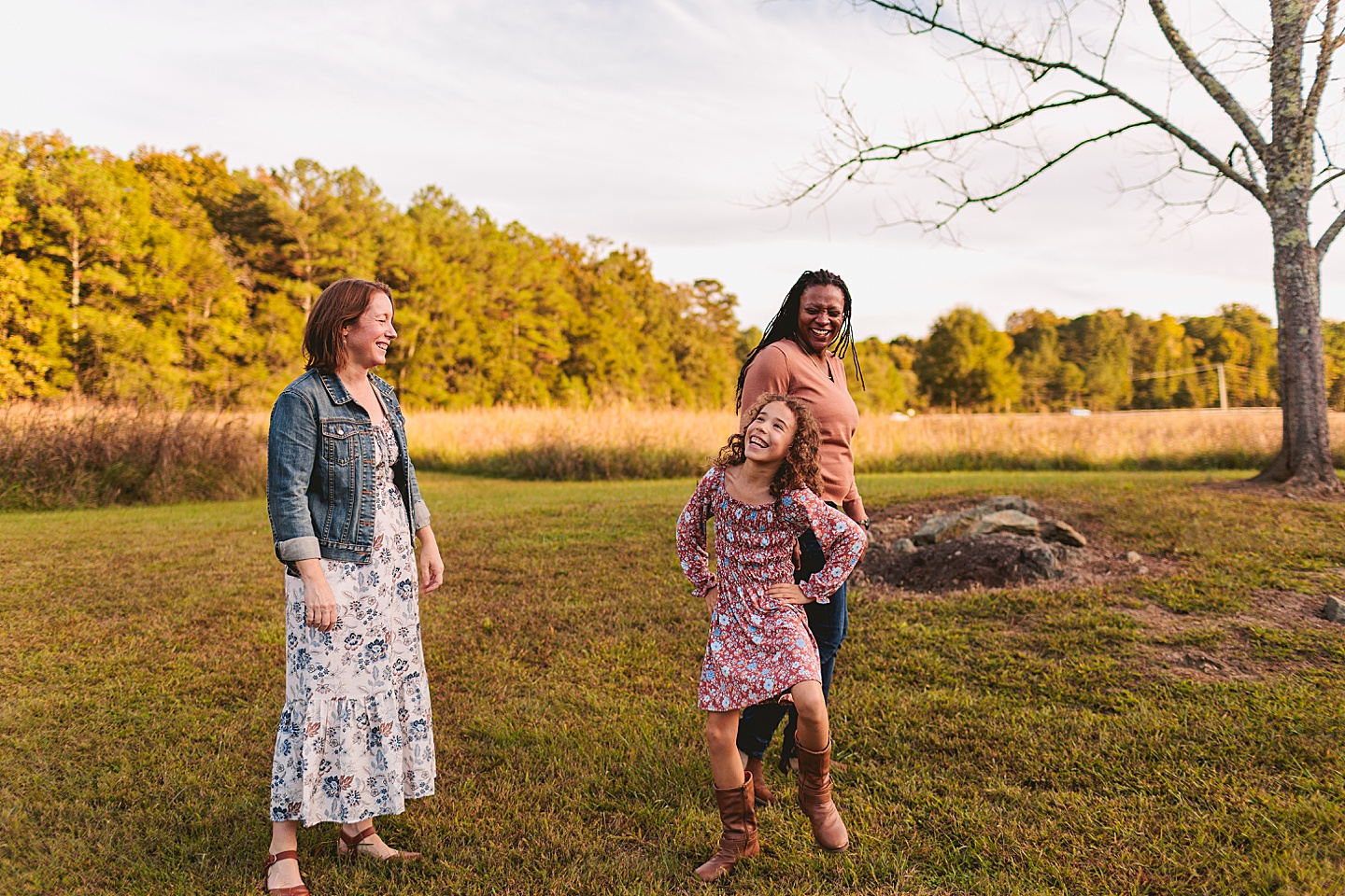 Family Photographer - Erin + Jessica // Family Photos in Chapel Hill