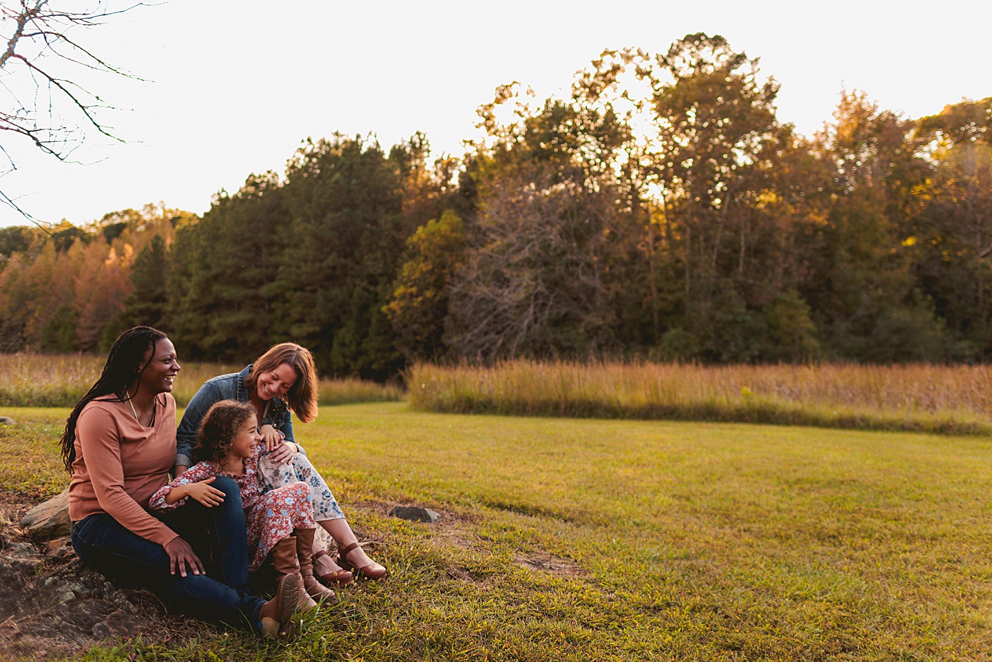 Family Photographer - Erin + Jessica // Family Photos in Chapel Hill