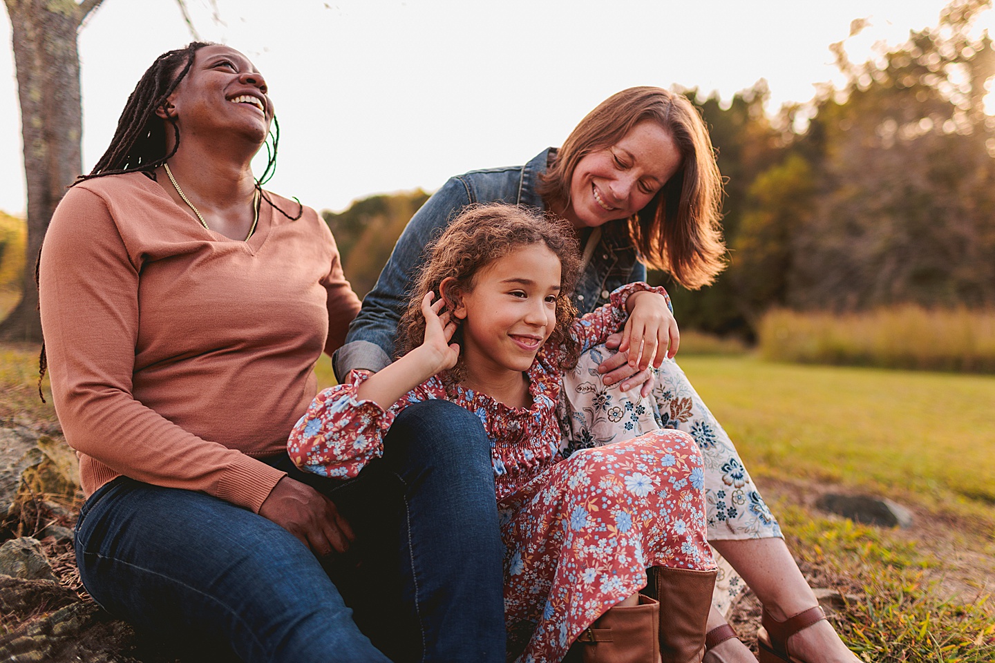 Family Photographer - Erin + Jessica // Family Photos in Chapel Hill