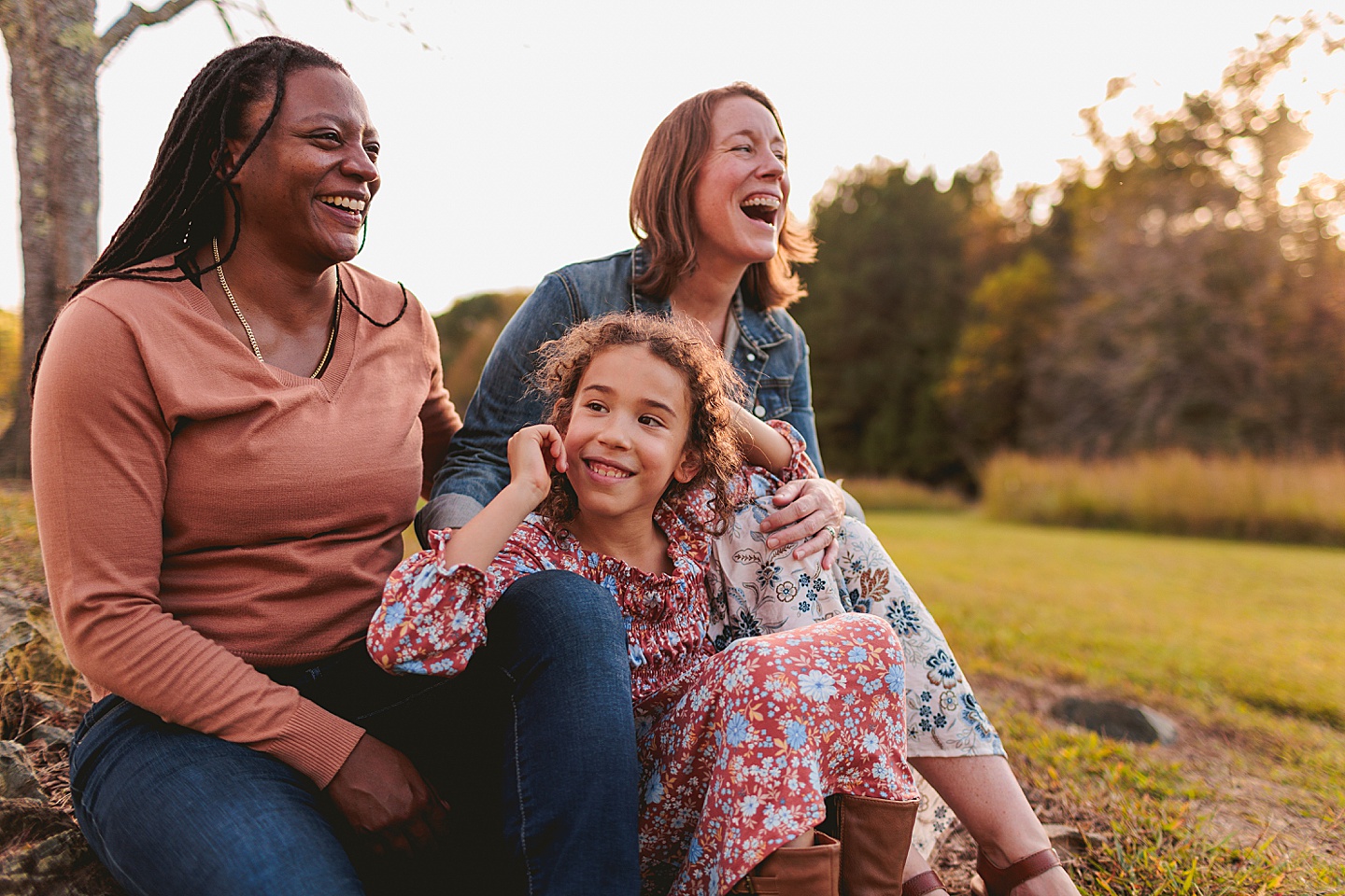 Family Photographer - Erin + Jessica // Family Photos in Chapel Hill
