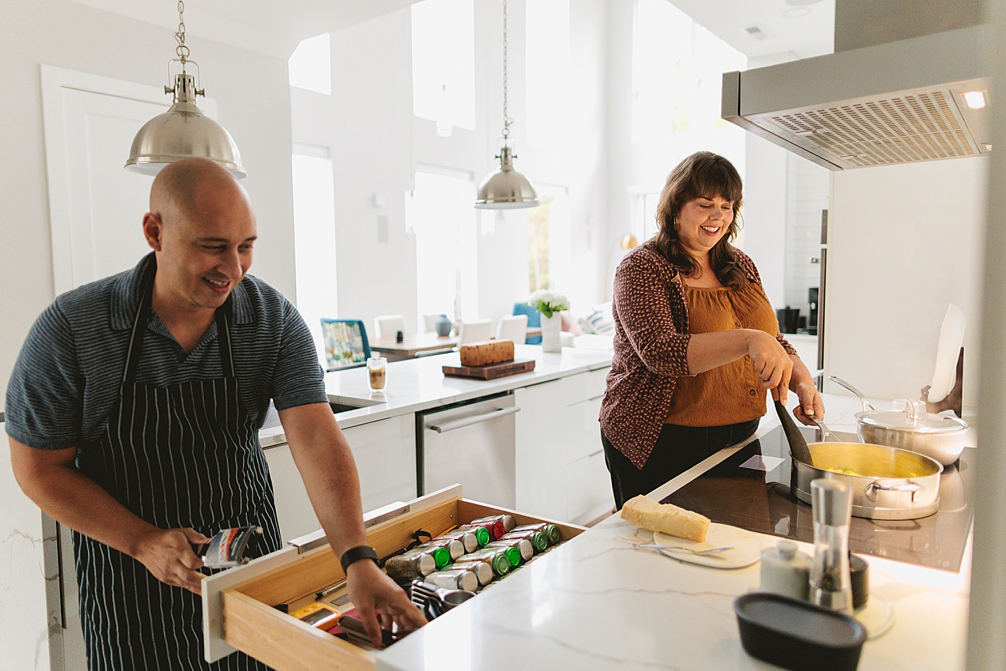 Couples - Andrea + Patrick // Durham, NC Couple Portraits