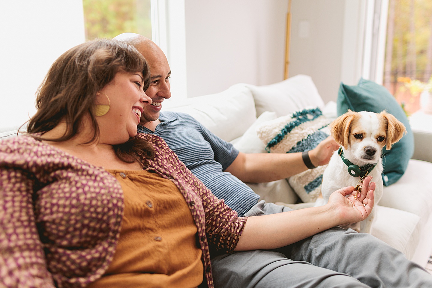 Couples - Andrea + Patrick // Durham, NC Couple Portraits