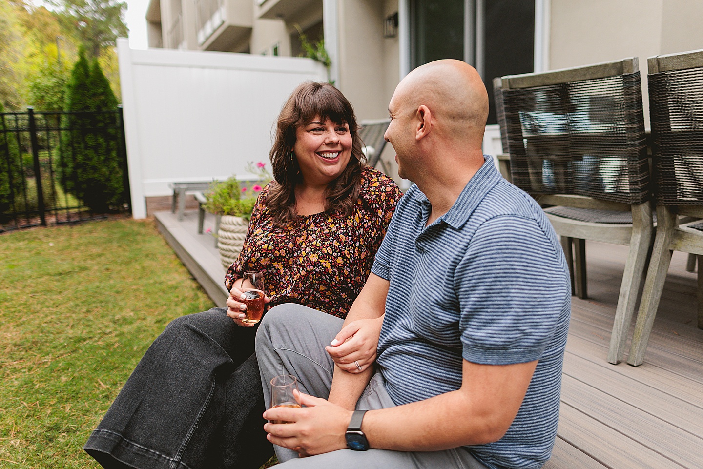 Couples - Andrea + Patrick // Durham, NC Couple Portraits