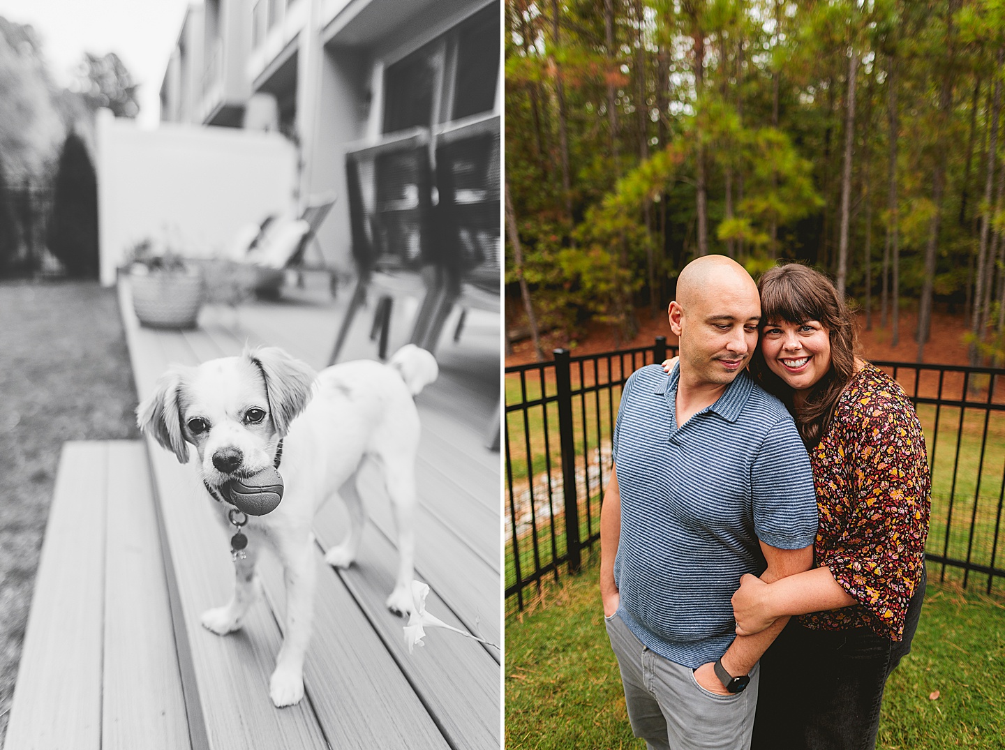 Couples - Andrea + Patrick // Durham, NC Couple Portraits