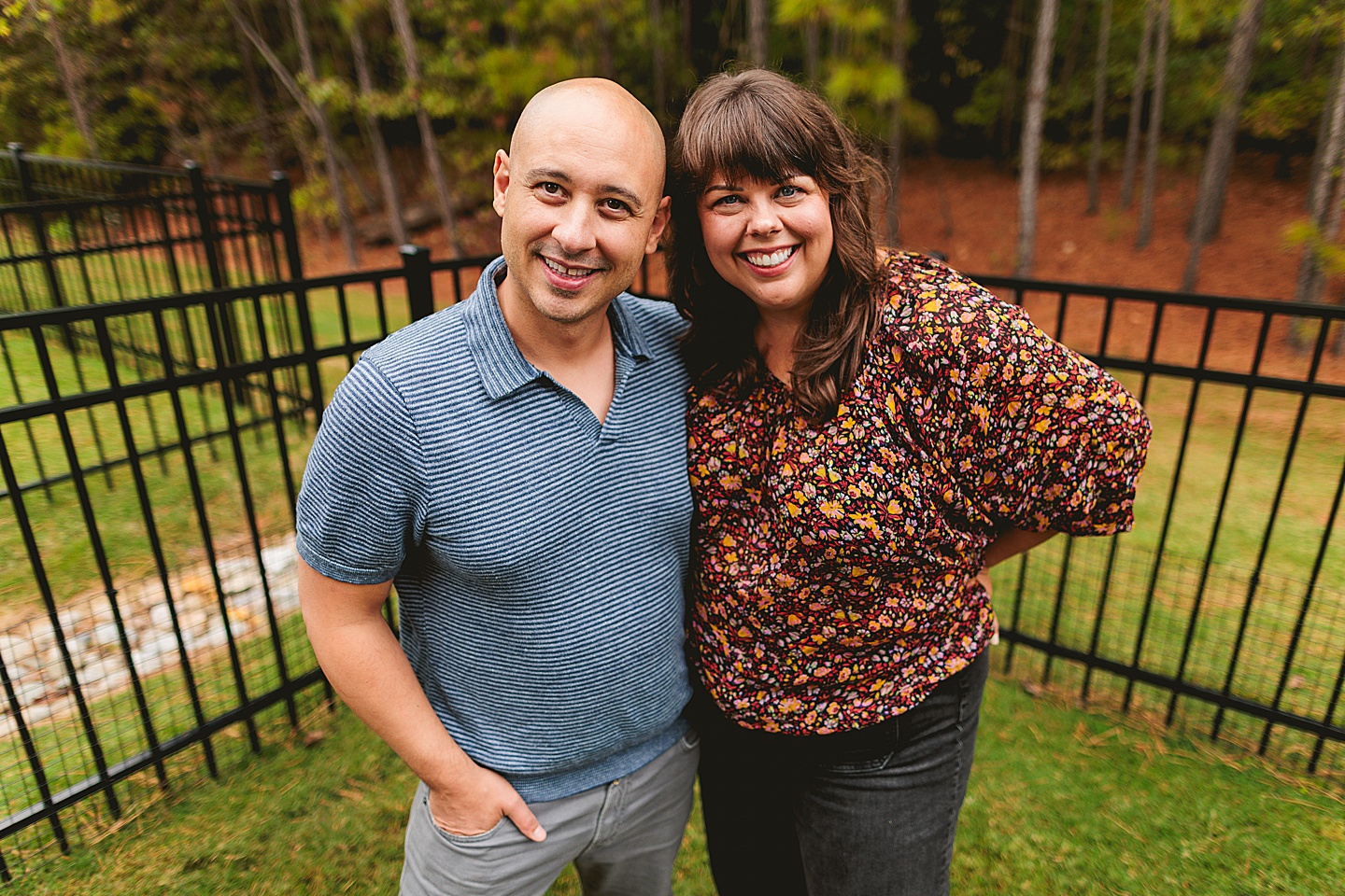 Couples - Andrea + Patrick // Durham, NC Couple Portraits