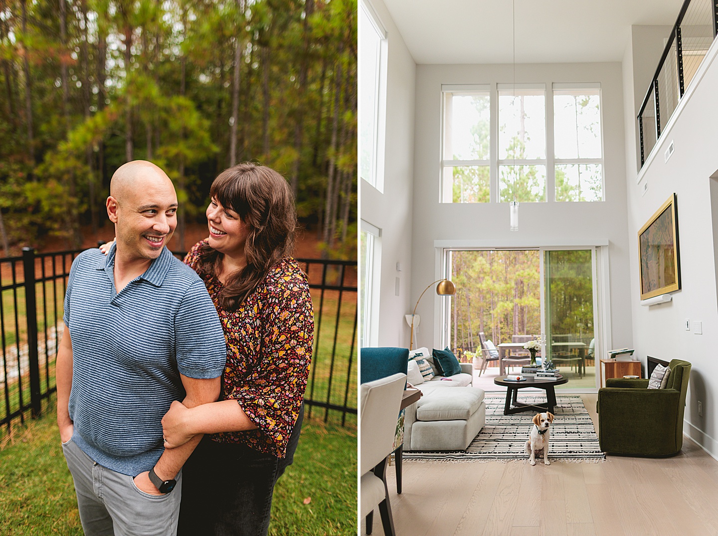 Couples - Andrea + Patrick // Durham, NC Couple Portraits