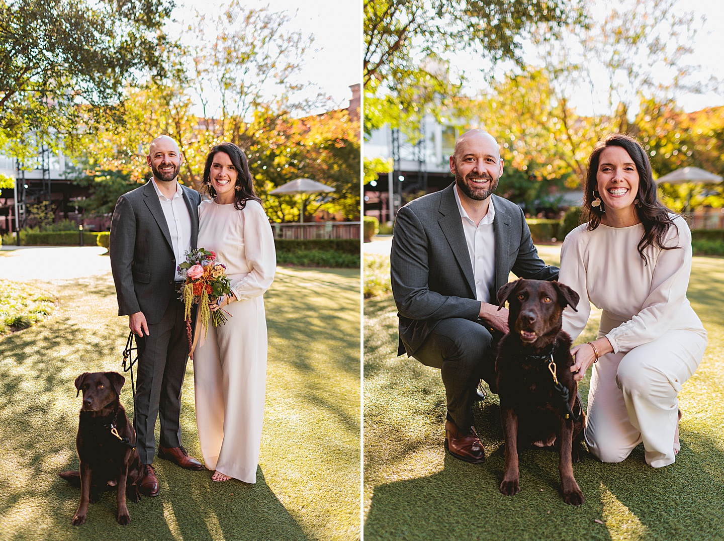Couples - Adair + Andrew // Durham Newlywed Portraits
