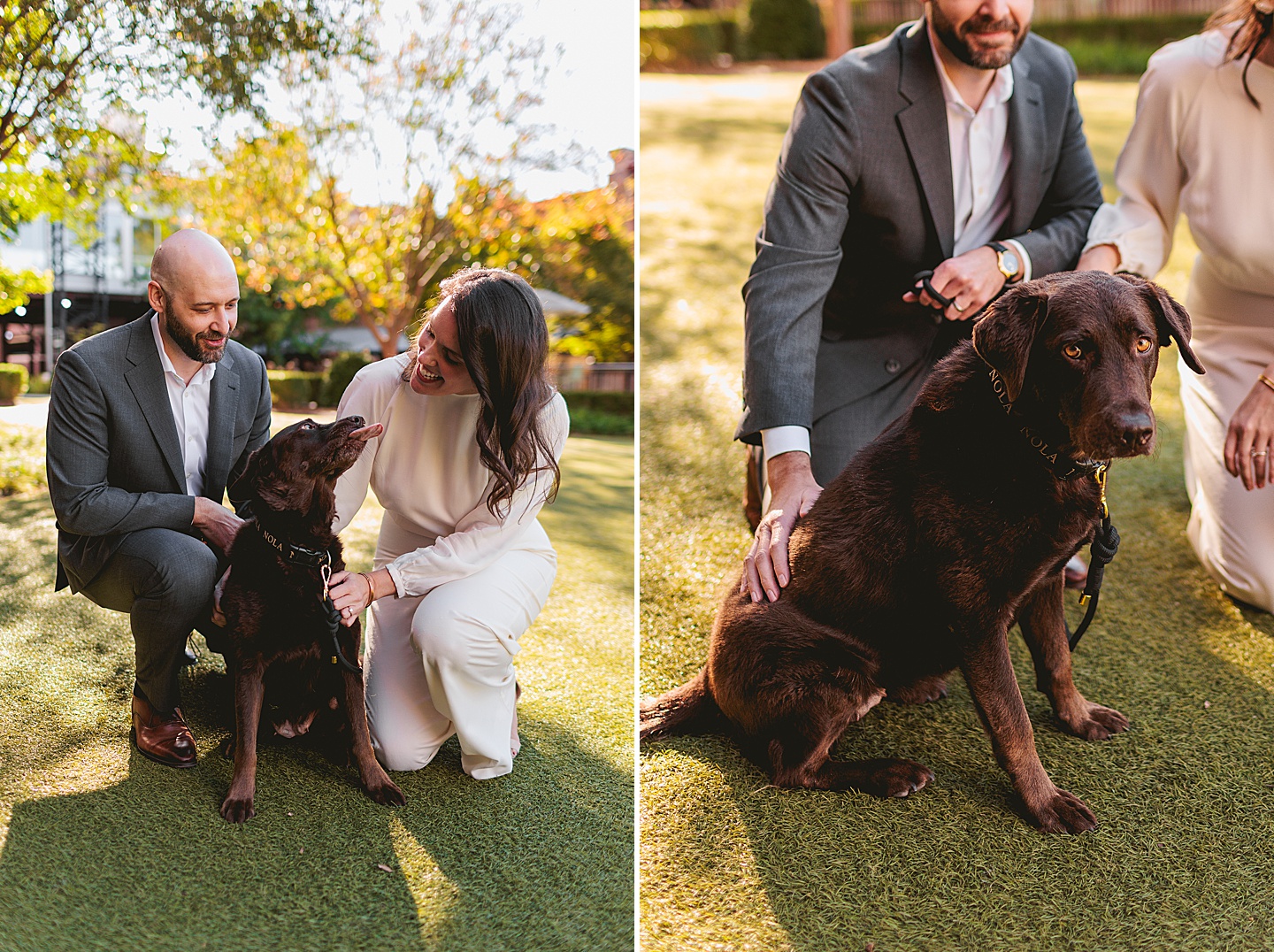 Couples - Adair + Andrew // Durham Newlywed Portraits