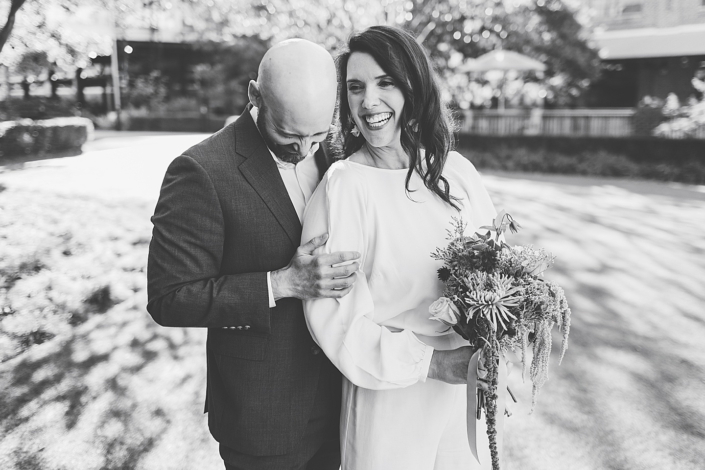 Couples - Adair + Andrew // Durham Newlywed Portraits