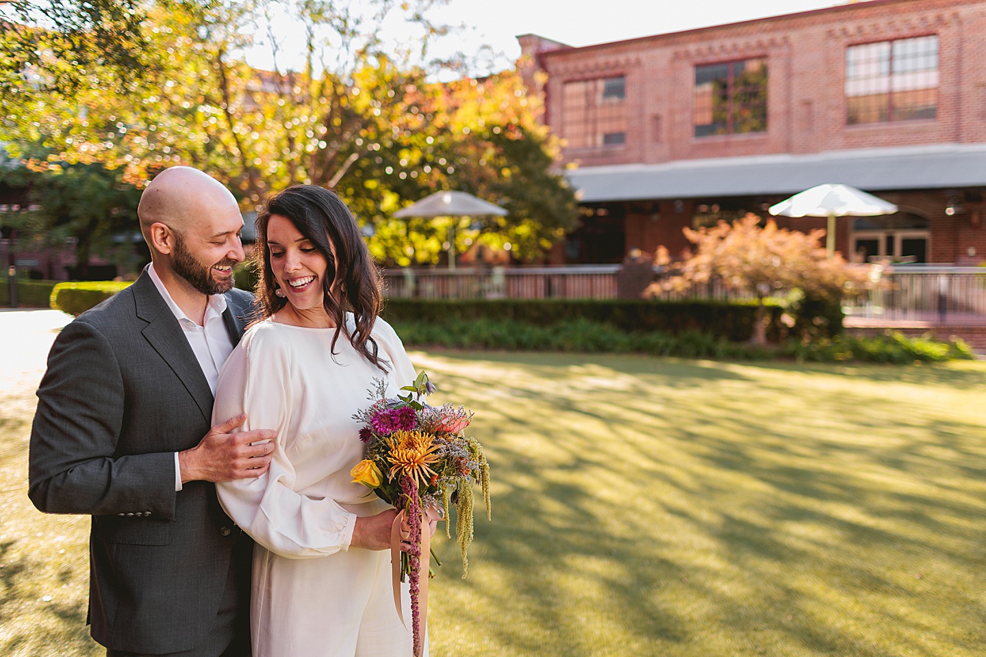 Couples - Adair + Andrew // Durham Newlywed Portraits