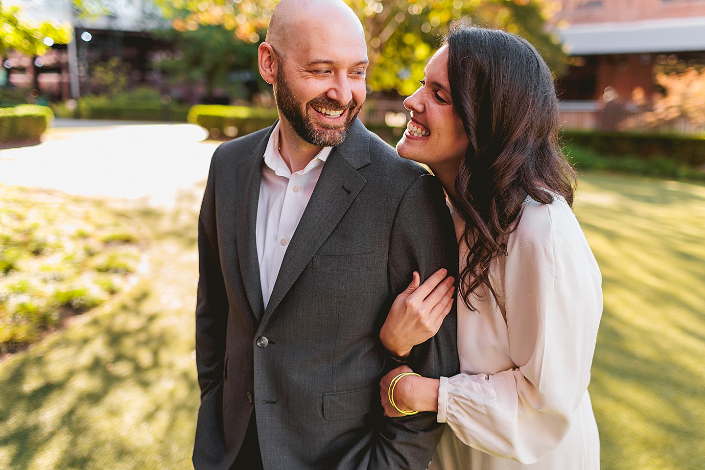 Couples - Adair + Andrew // Durham Newlywed Portraits