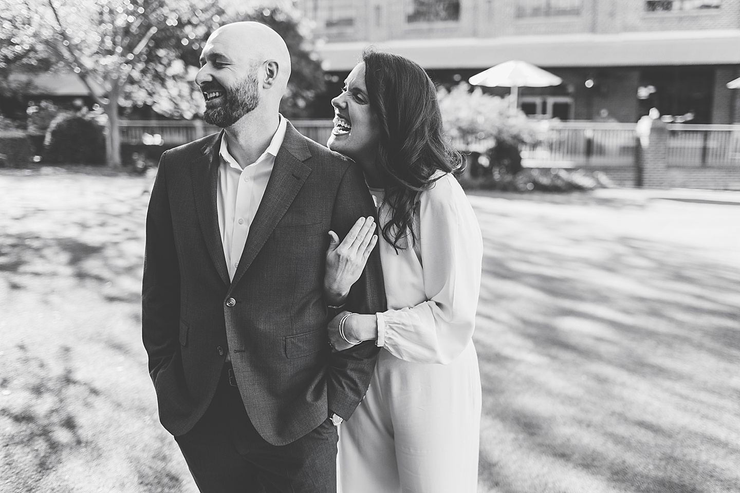 Couples - Adair + Andrew // Durham Newlywed Portraits