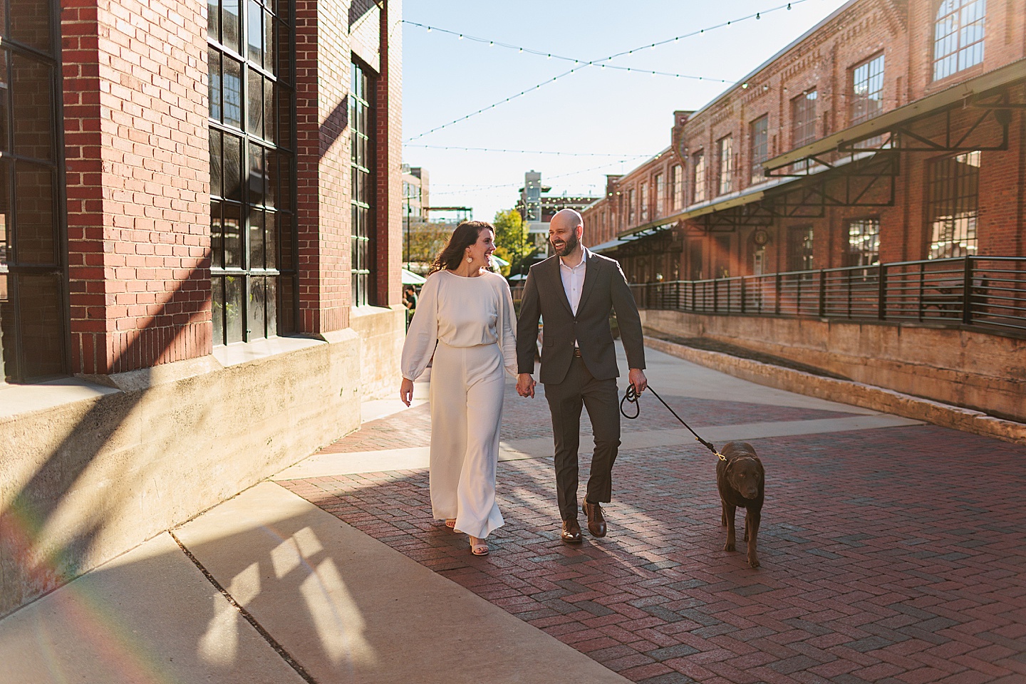 Couples - Adair + Andrew // Durham Newlywed Portraits