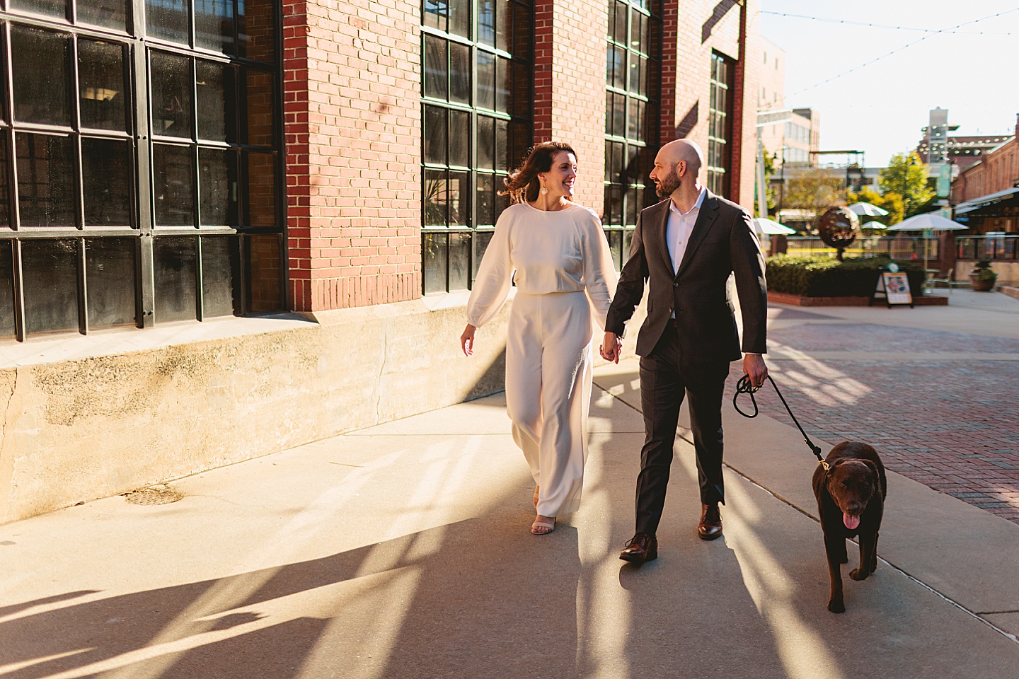 Couples - Adair + Andrew // Durham Newlywed Portraits
