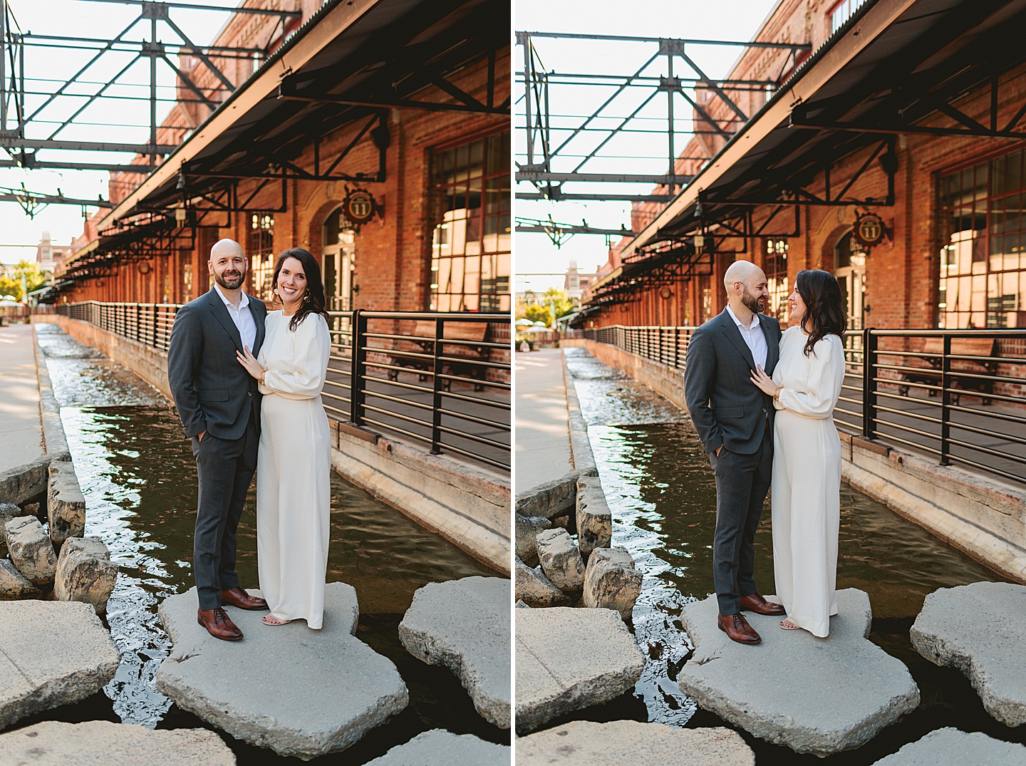 Couples - Adair + Andrew // Durham Newlywed Portraits