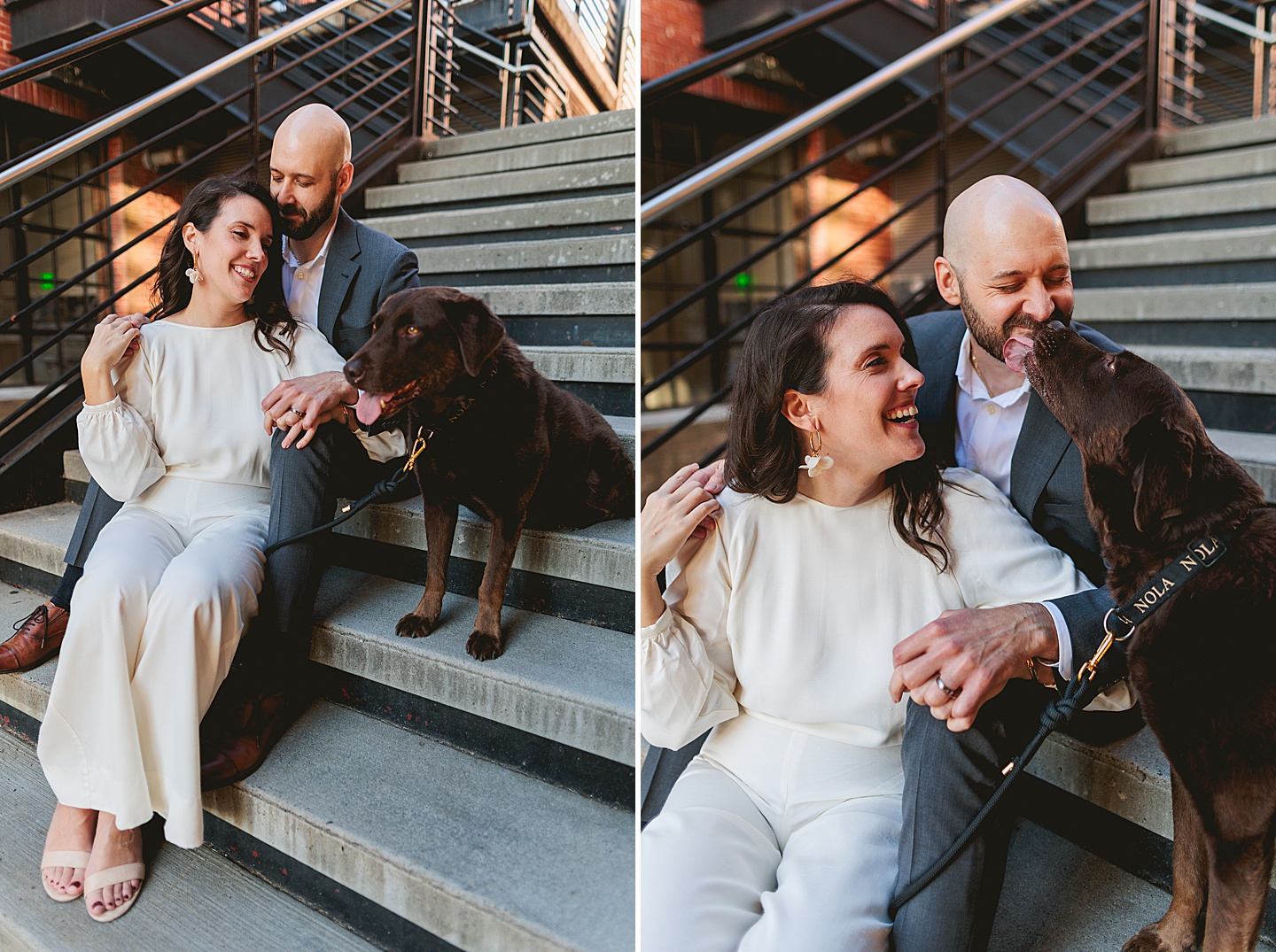 Couples - Adair + Andrew // Durham Newlywed Portraits