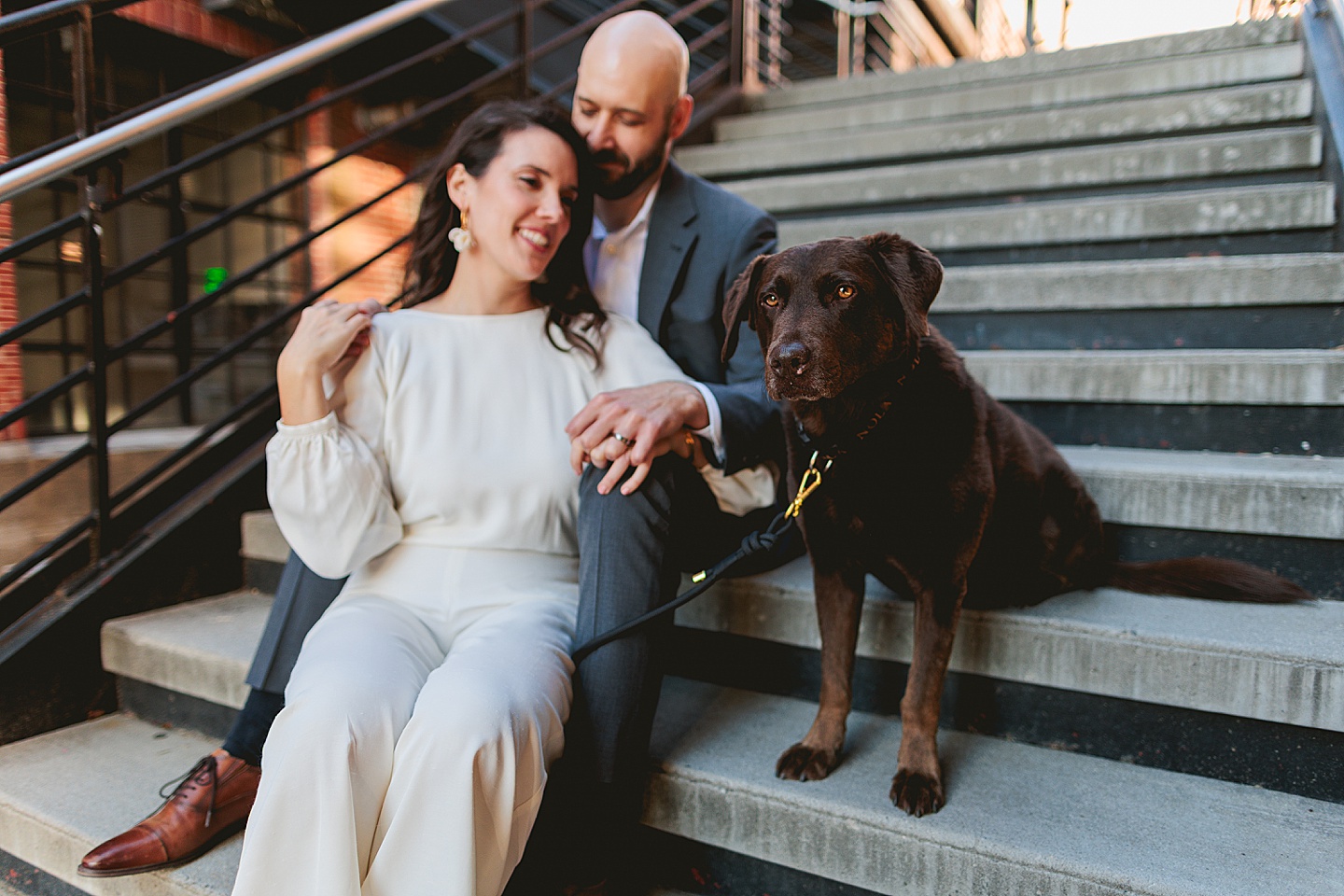 Couples - Adair + Andrew // Durham Newlywed Portraits