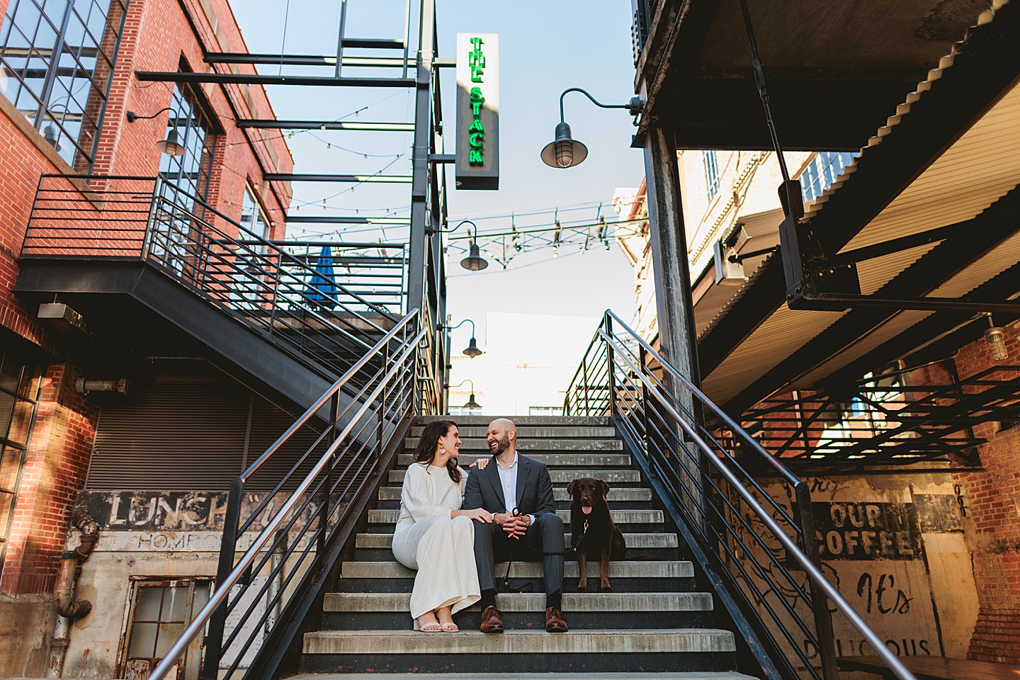 Couples - Adair + Andrew // Durham Newlywed Portraits