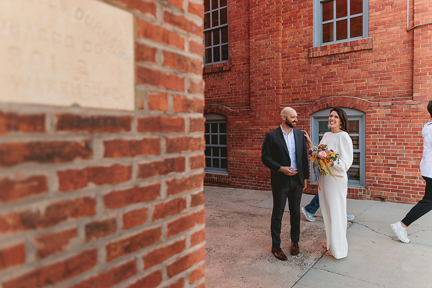 Couples - Adair + Andrew // Durham Newlywed Portraits