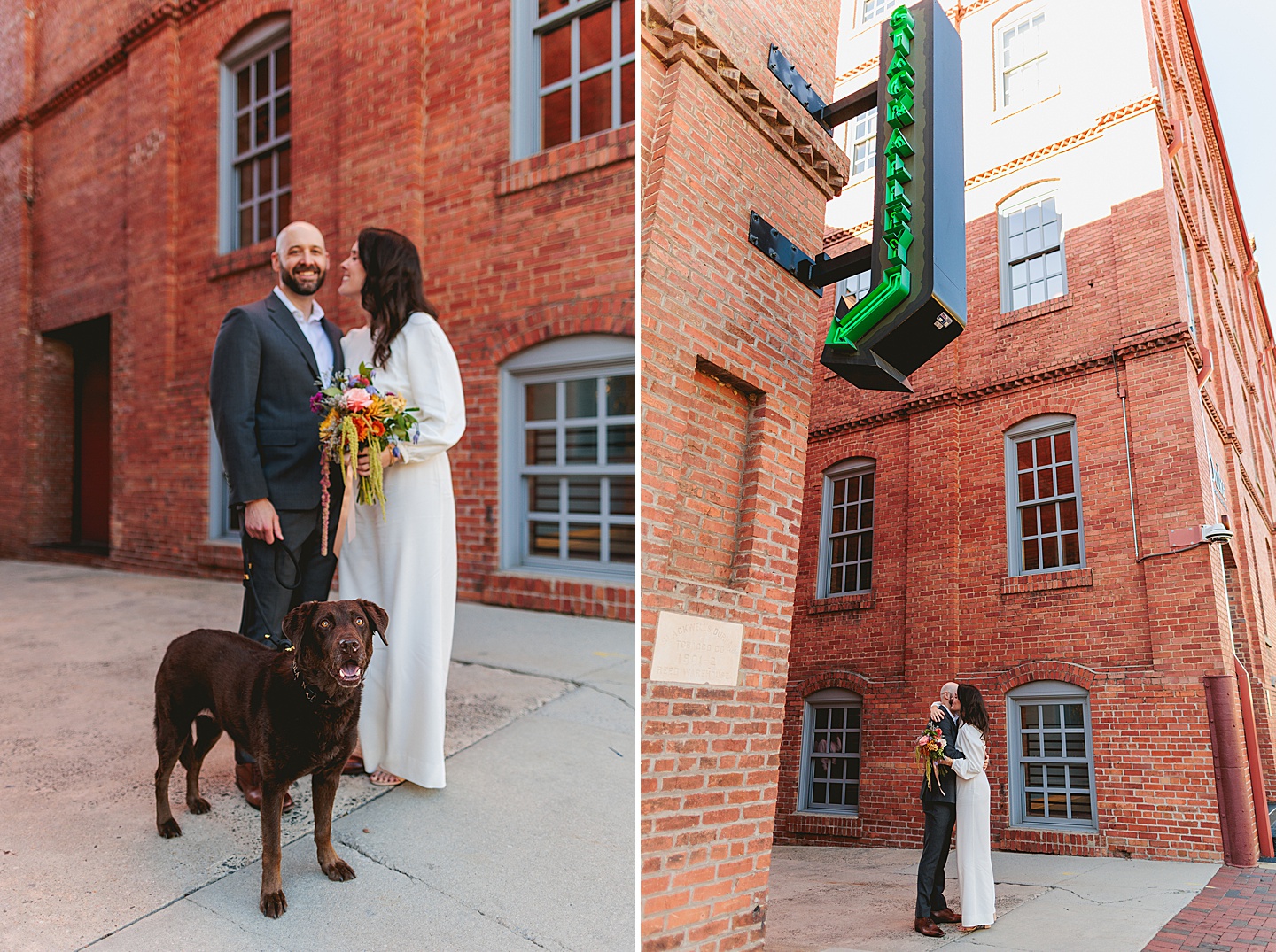 Couples - Adair + Andrew // Durham Newlywed Portraits
