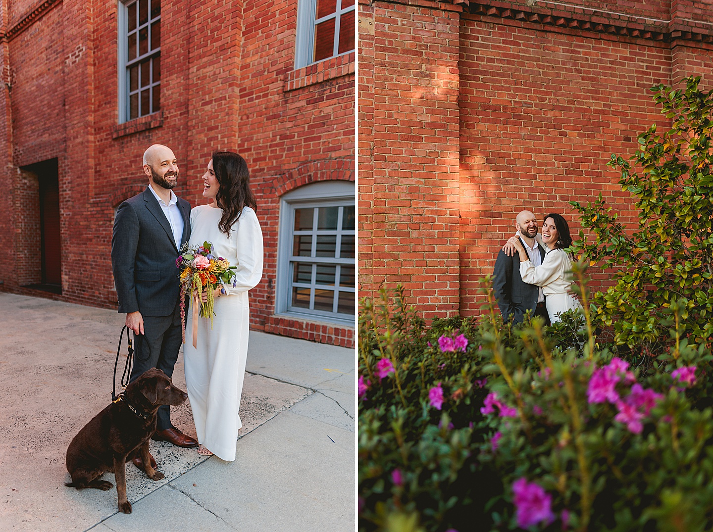 Couples - Adair + Andrew // Durham Newlywed Portraits