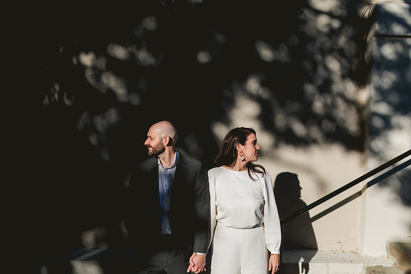 Couples - Adair + Andrew // Durham Newlywed Portraits