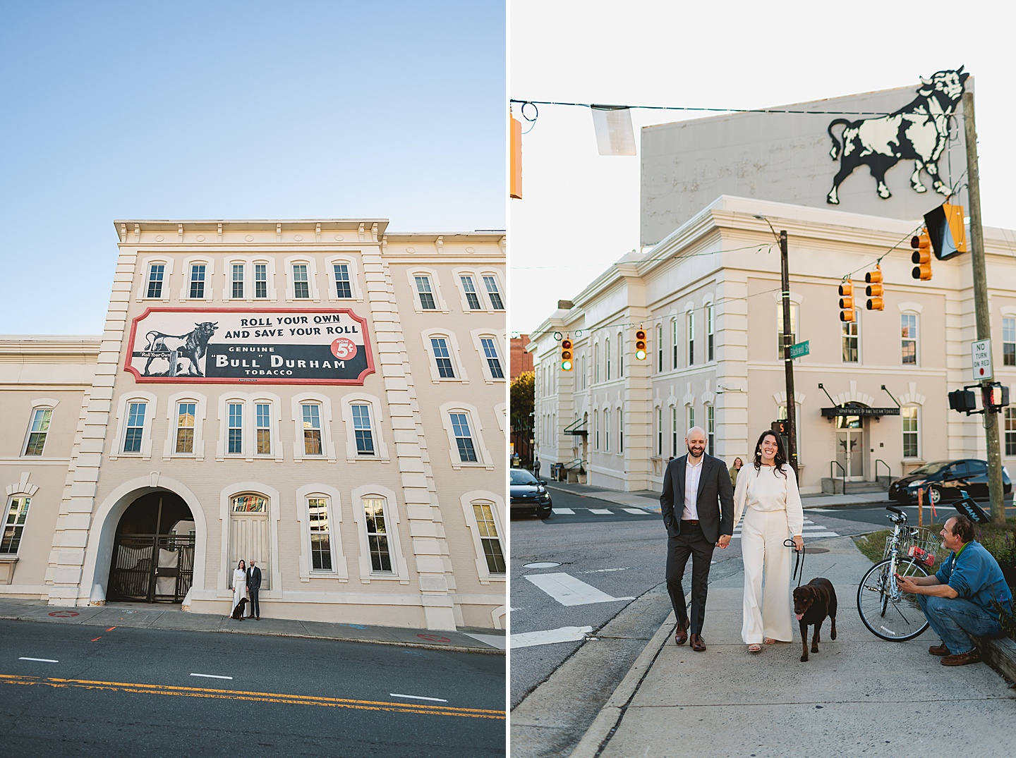Couples - Adair + Andrew // Durham Newlywed Portraits