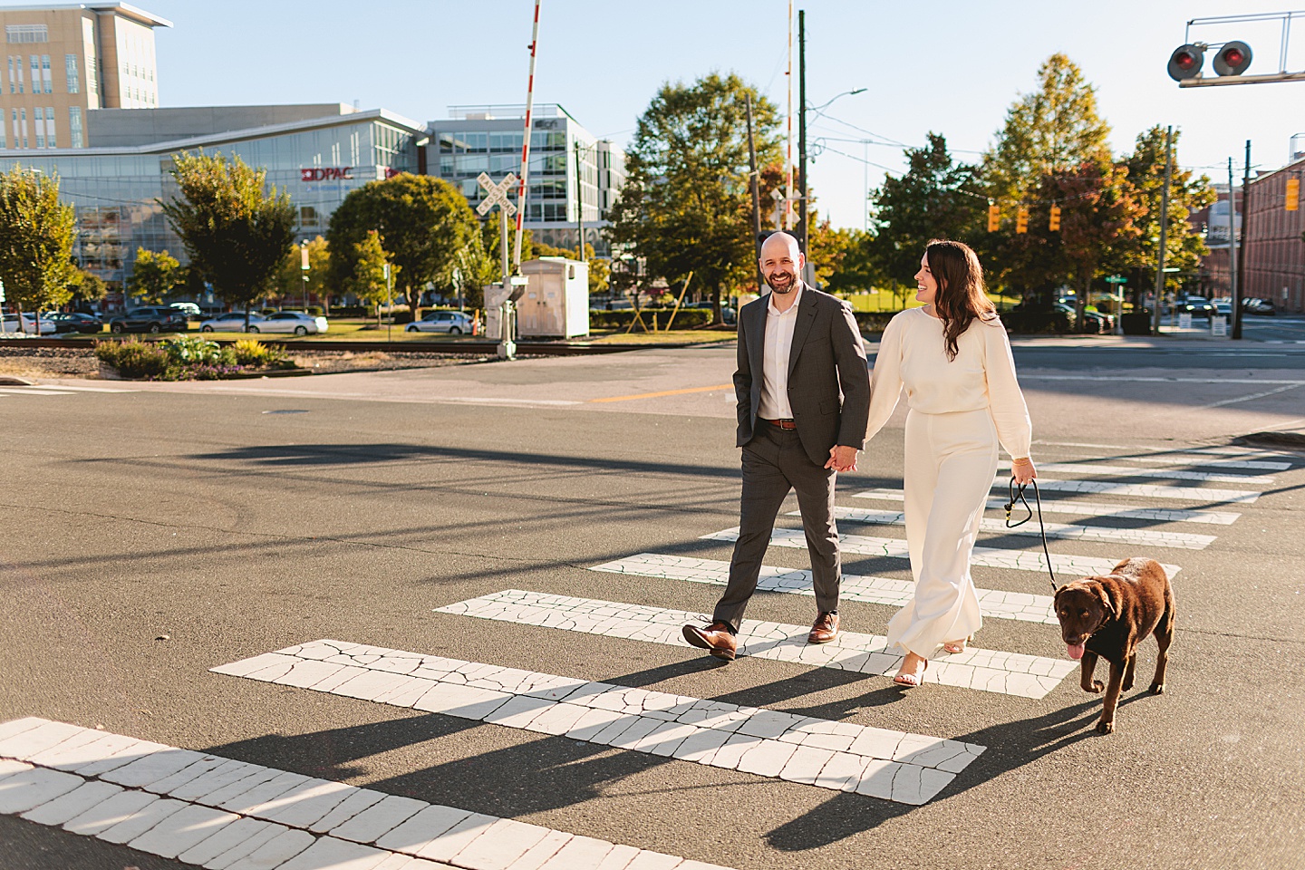 Couples - Adair + Andrew // Durham Newlywed Portraits
