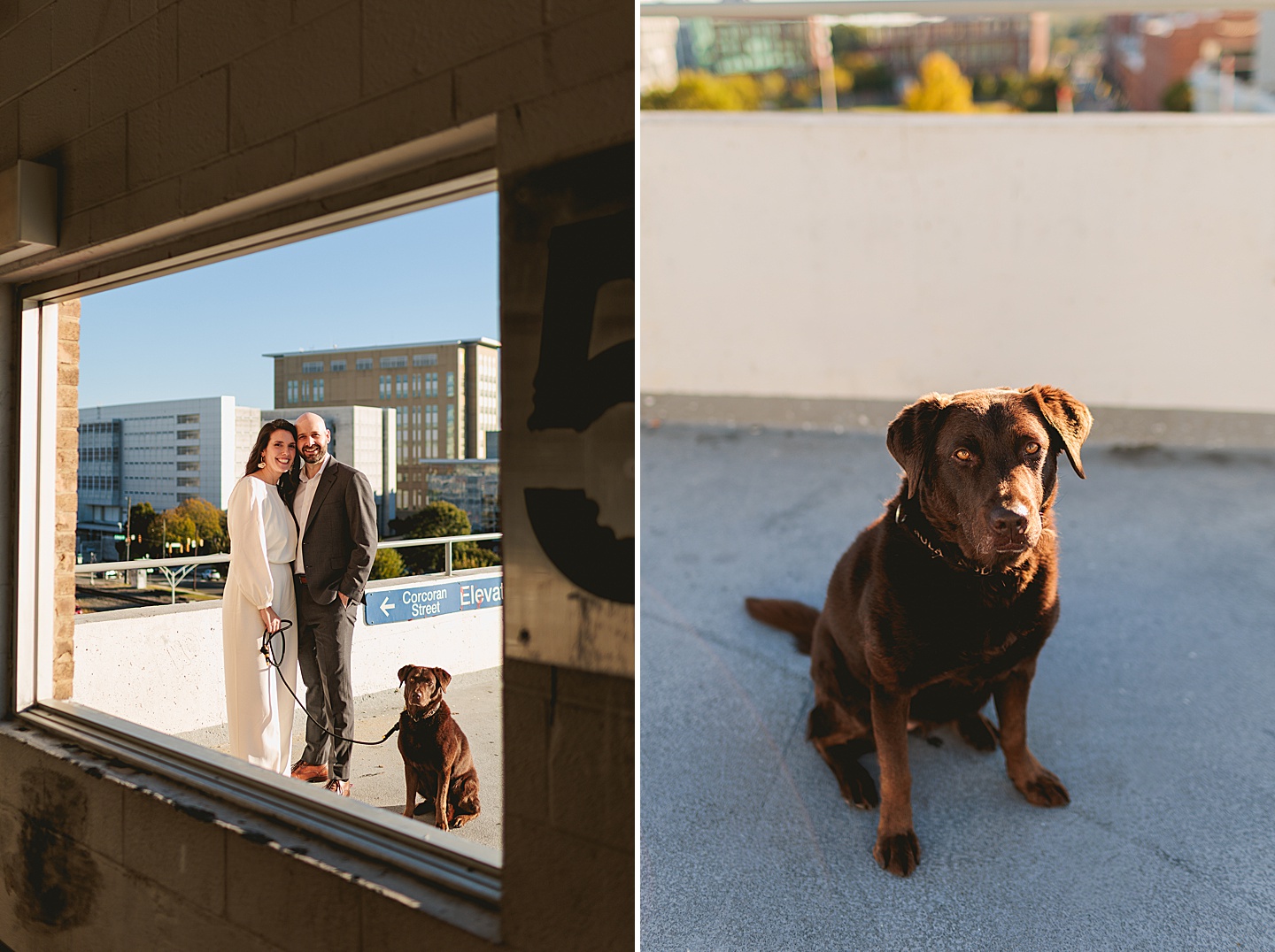 Couples - Adair + Andrew // Durham Newlywed Portraits