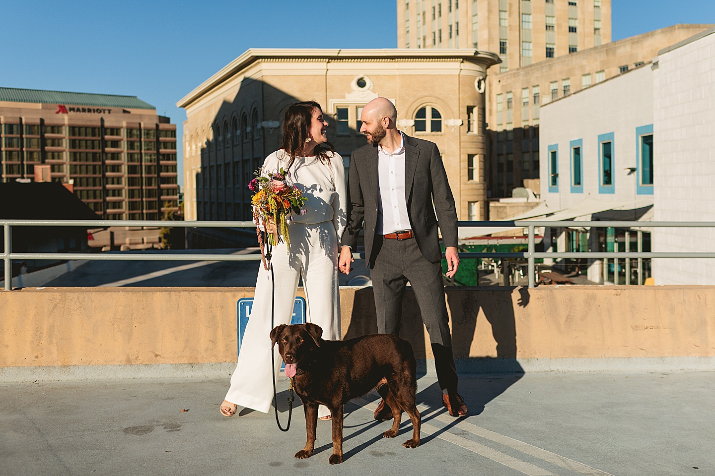 Couples - Adair + Andrew // Durham Newlywed Portraits