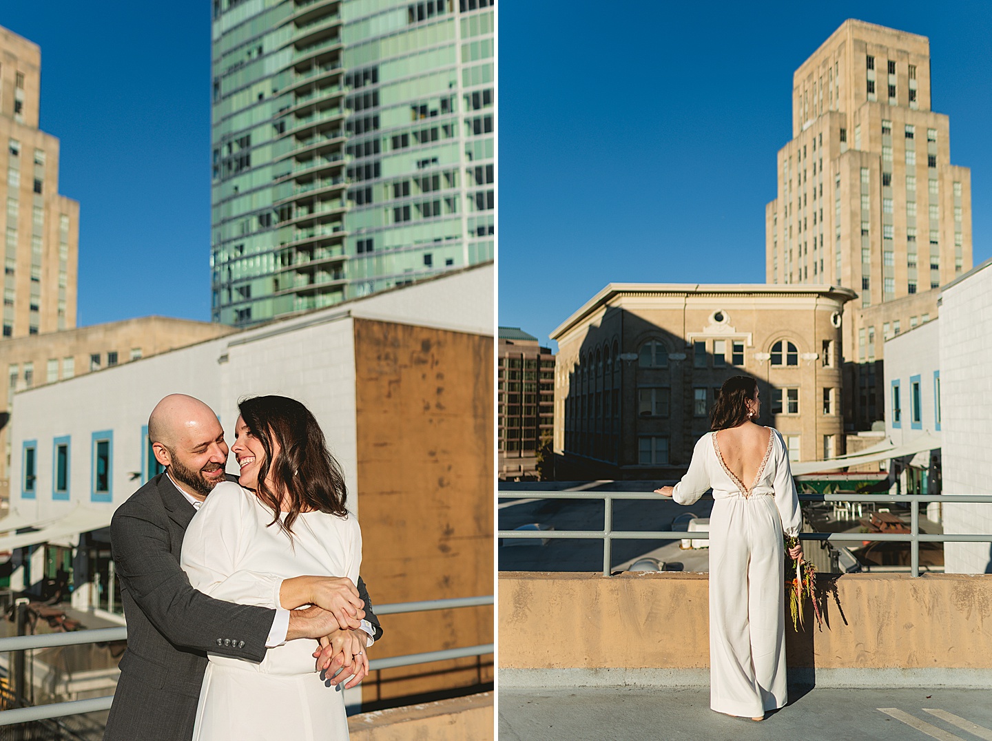 Couples - Adair + Andrew // Durham Newlywed Portraits