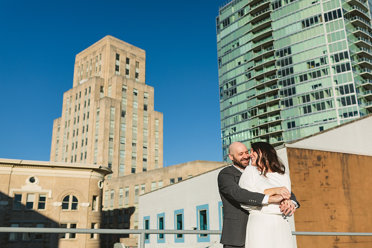 Couples - Adair + Andrew // Durham Newlywed Portraits
