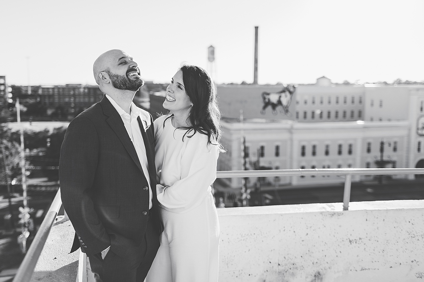 Couples - Adair + Andrew // Durham Newlywed Portraits