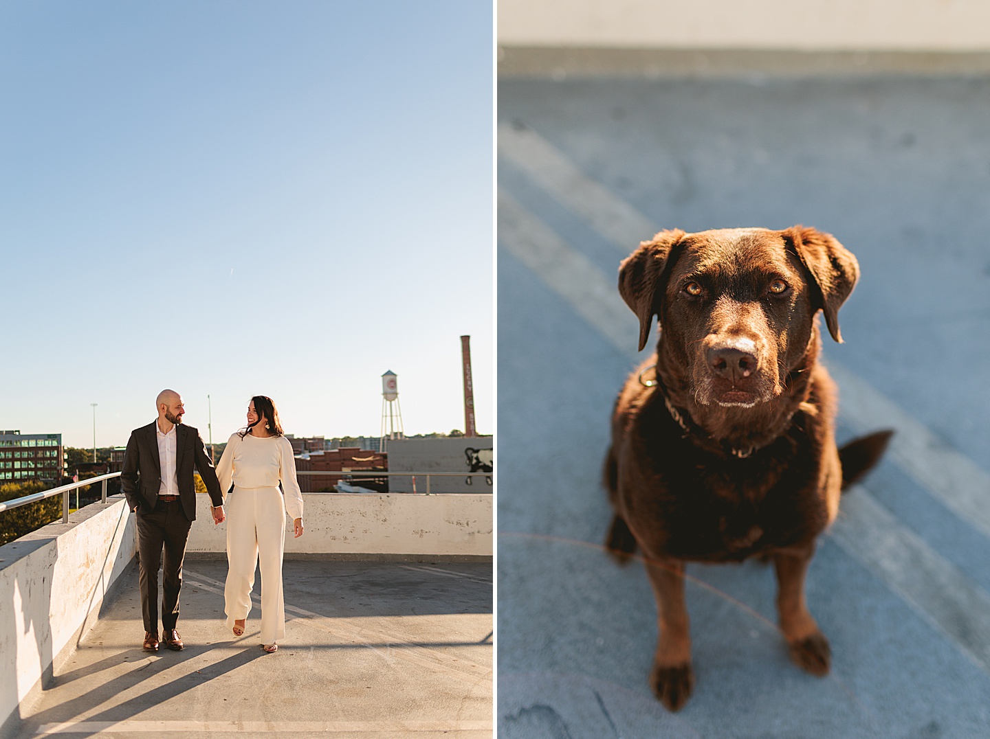 Couples - Adair + Andrew // Durham Newlywed Portraits