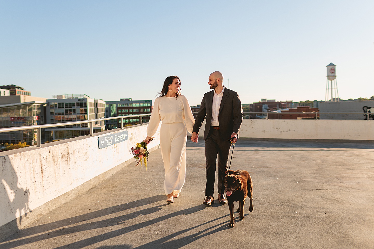 Couples - Adair + Andrew // Durham Newlywed Portraits