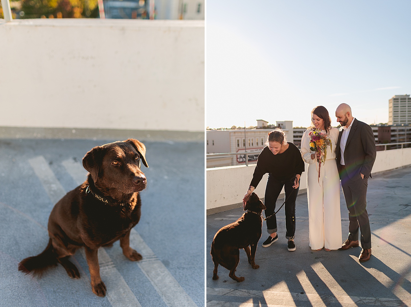 Couples - Adair + Andrew // Durham Newlywed Portraits
