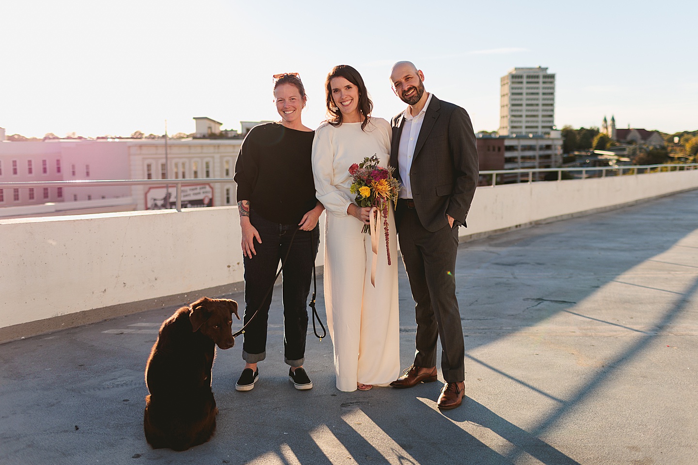 Couples - Adair + Andrew // Durham Newlywed Portraits