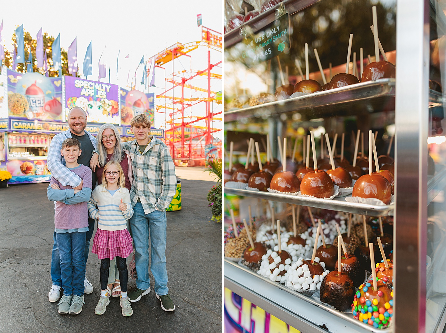 Family Photographer - Amanda + Joe // NC State Fair Portraits