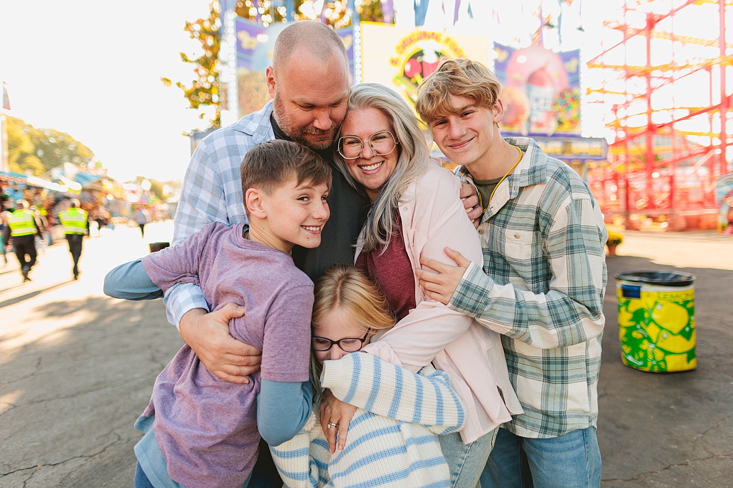 Family Photographer - Amanda + Joe // NC State Fair Portraits