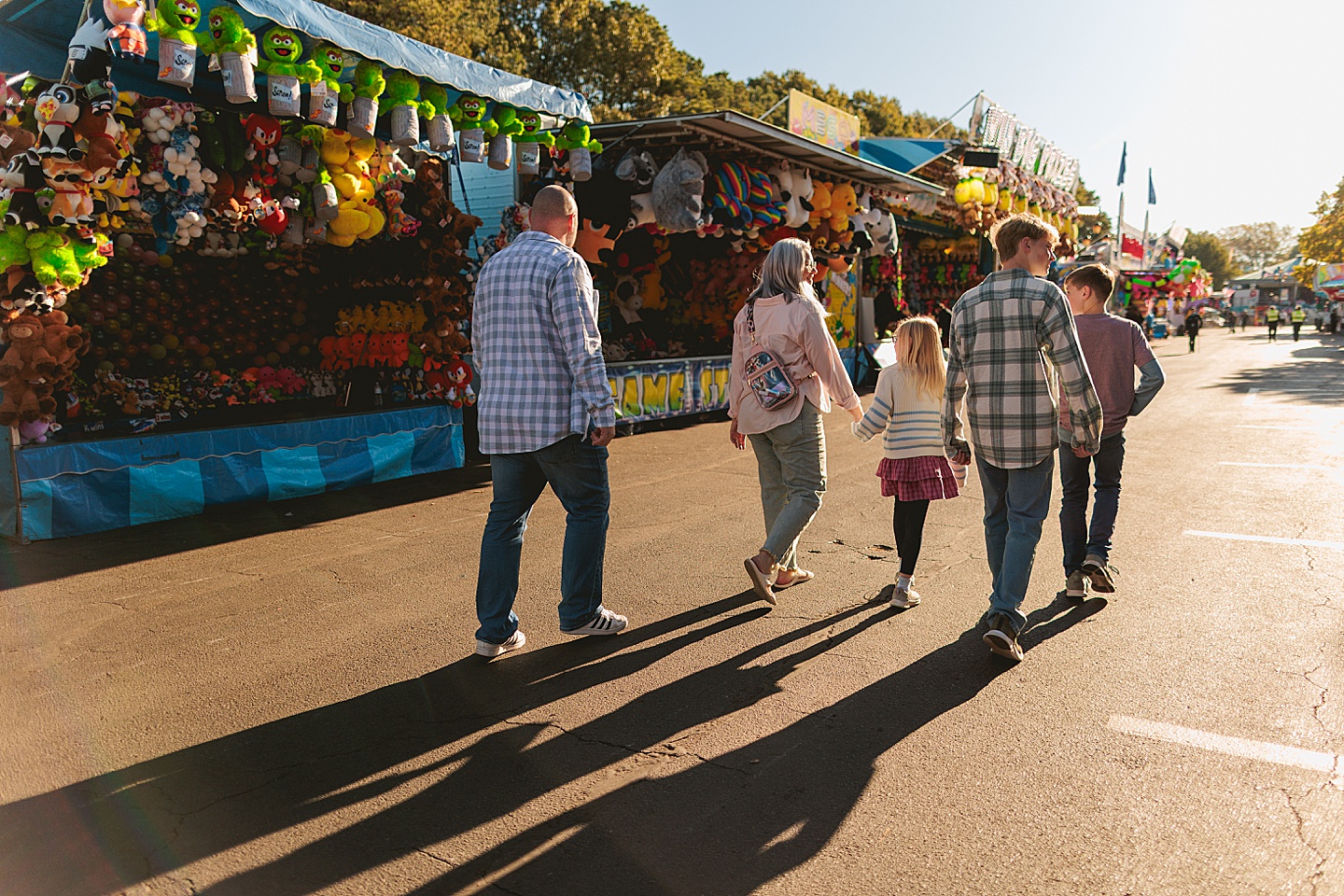 Family Photographer - Amanda + Joe // NC State Fair Portraits