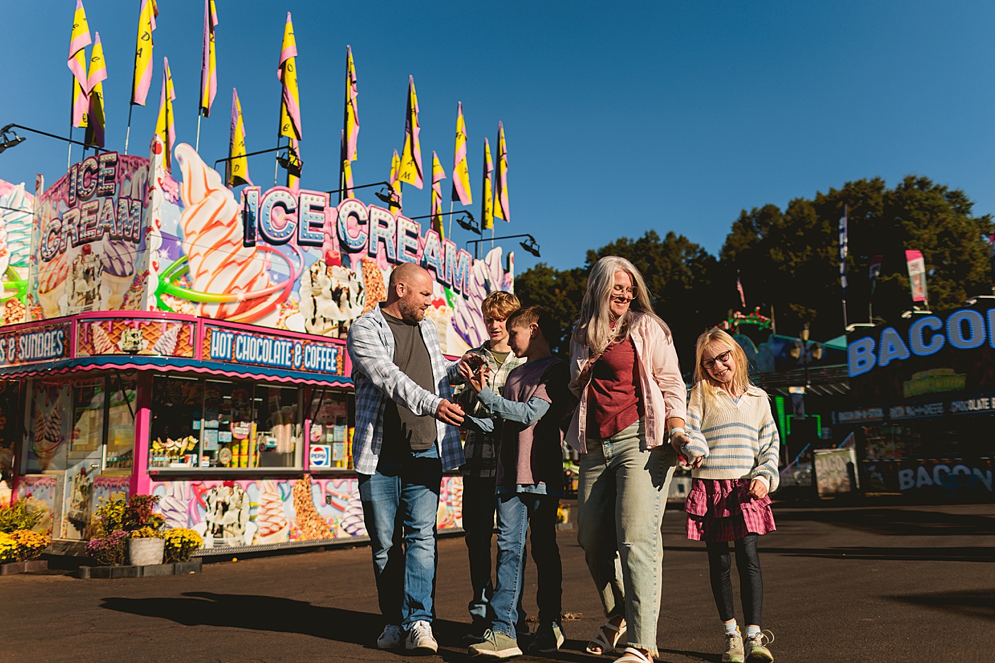 Family Photographer - Amanda + Joe // NC State Fair Portraits