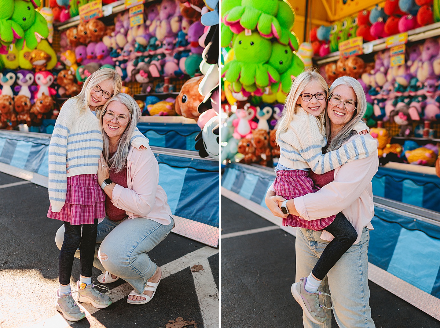 Family Photographer - Amanda + Joe // NC State Fair Portraits