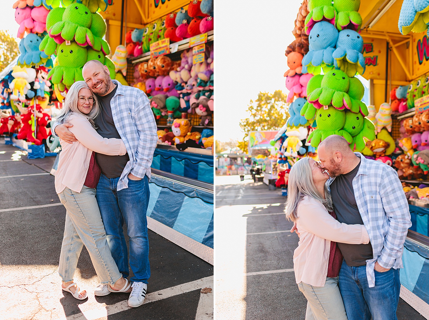 Family Photographer - Amanda + Joe // NC State Fair Portraits
