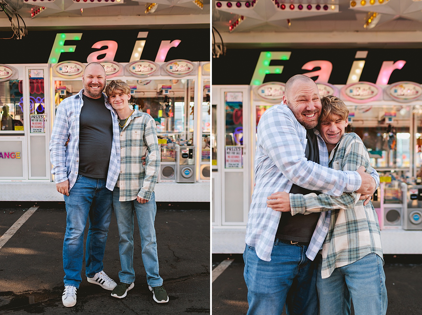 Family Photographer - Amanda + Joe // NC State Fair Portraits