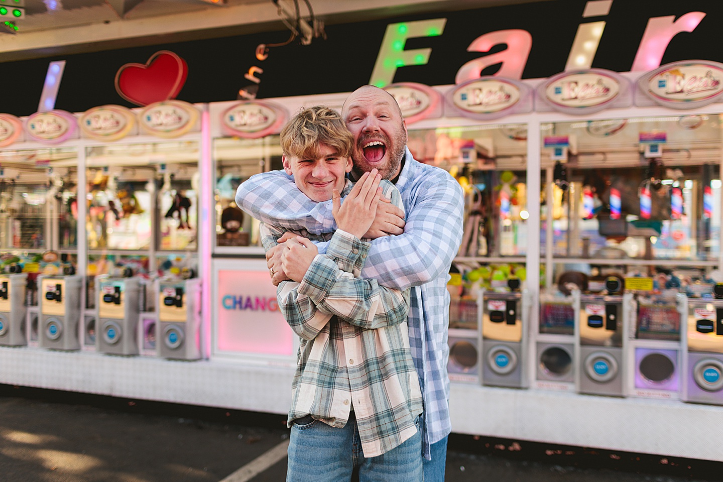 Family Photographer - Amanda + Joe // NC State Fair Portraits