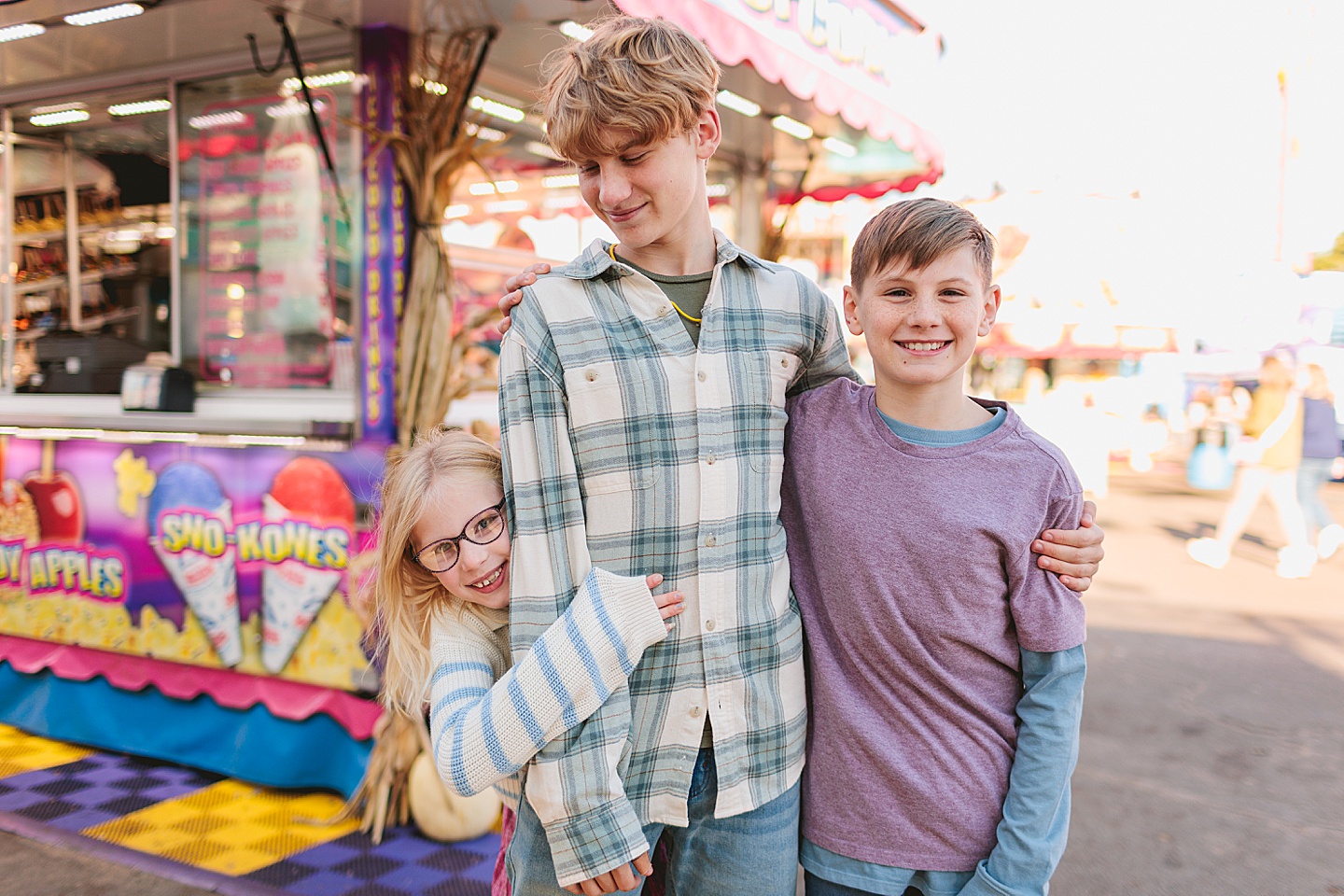 Family Photographer - Amanda + Joe // NC State Fair Portraits