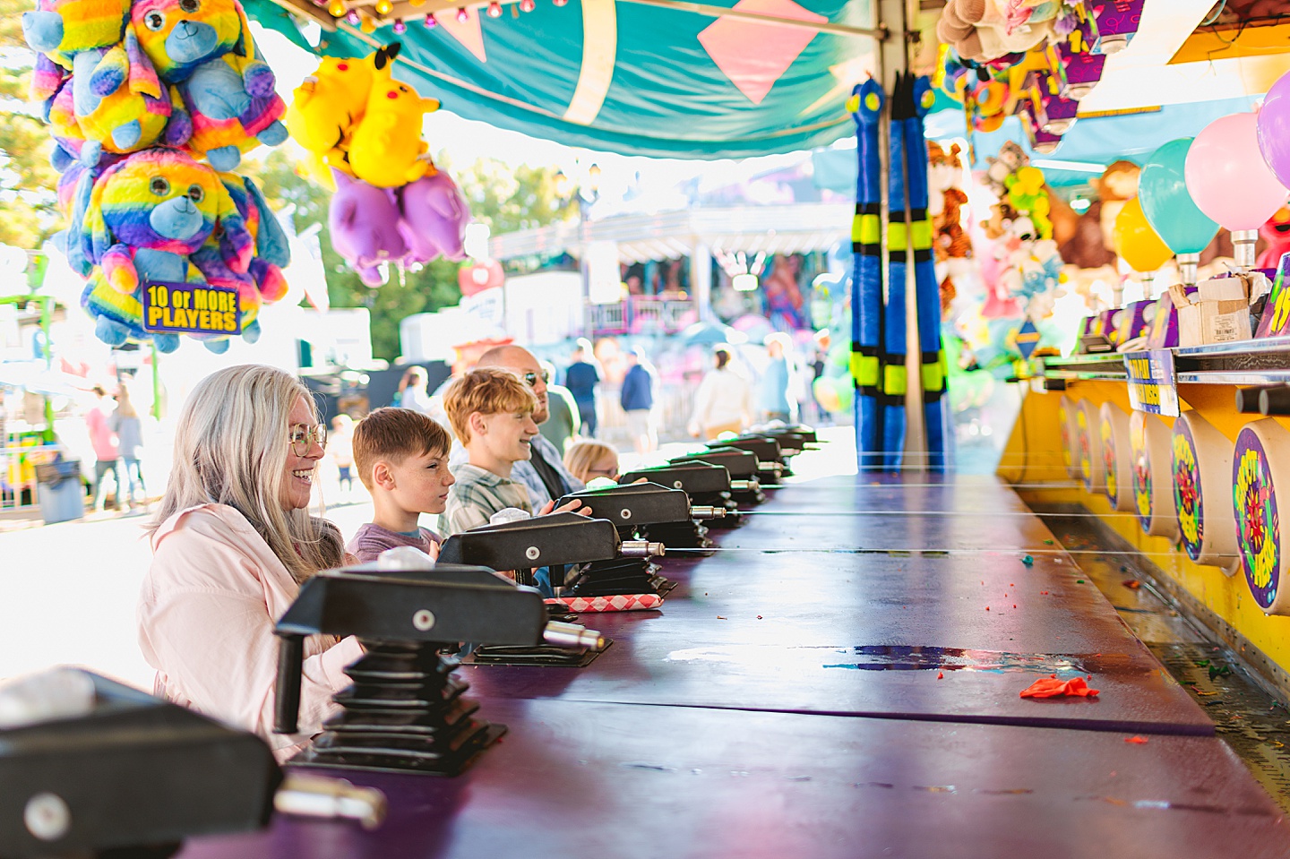 Family Photographer - Amanda + Joe // NC State Fair Portraits