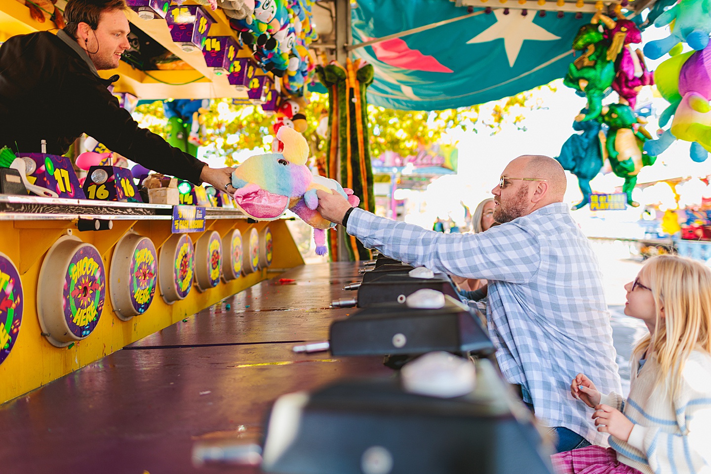 Family Photographer - Amanda + Joe // NC State Fair Portraits
