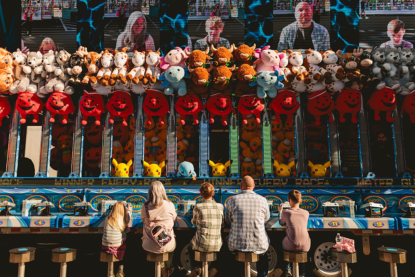 Family Photographer - Amanda + Joe // NC State Fair Portraits